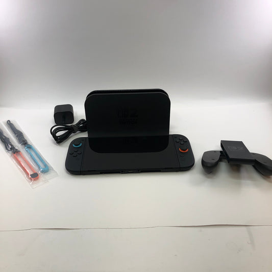 Nintendo Switch v2 Video Game Console Only Black Tested and Working