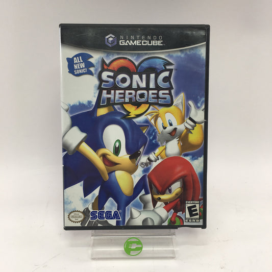 Sonic Heroes (Nintendo GameCube, 2004) CIB Black Label Tested Working