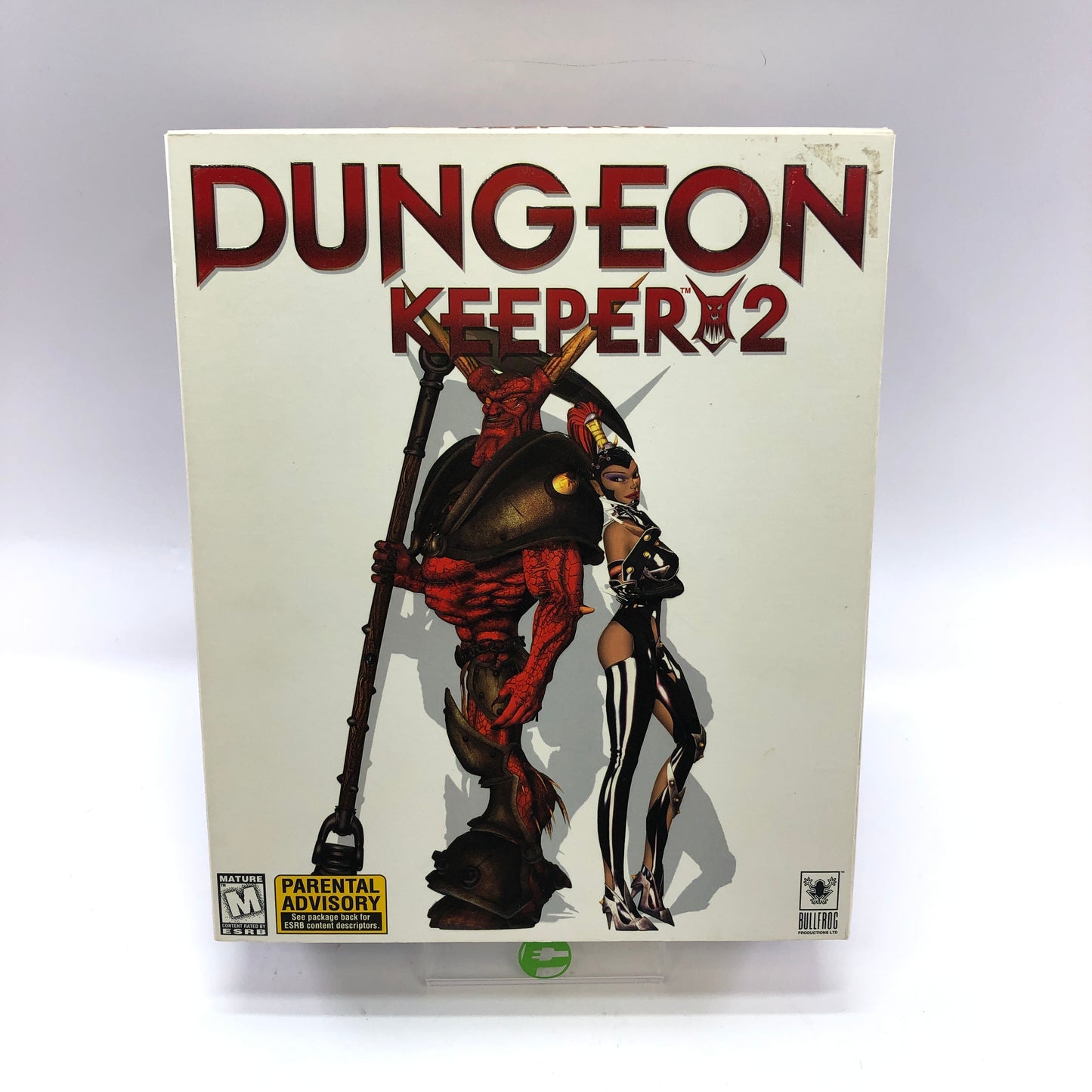 Dungeon Keeper 2 (PC, 1999) No Manual, Big Box w Registration Card and Game Only