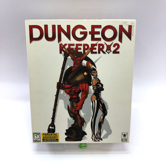 Dungeon Keeper 2 (PC, 1999) No Manual, Big Box w Registration Card and Game Only