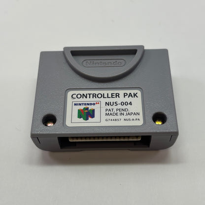 Nintendo 64 N64 Controller Pak Gray NUS-004 Untested