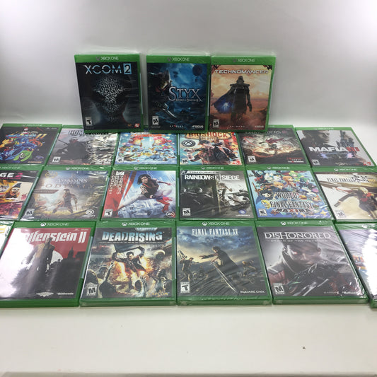 New Lot of 21 Xbox One Games [Mega Man, Wolfenstein, Final Fantasy and More]