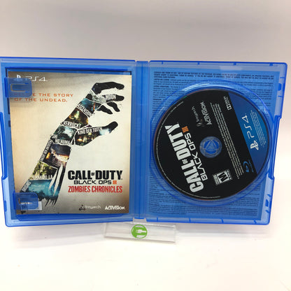 Call of Duty Black Ops III [Zombie Chronicles] (Sony PlayStation 4 PS4, 2017)