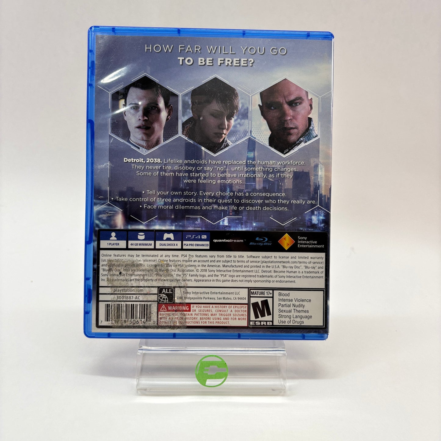 Detroit Become Human (Sony PlayStation 4 PS4, 2018)