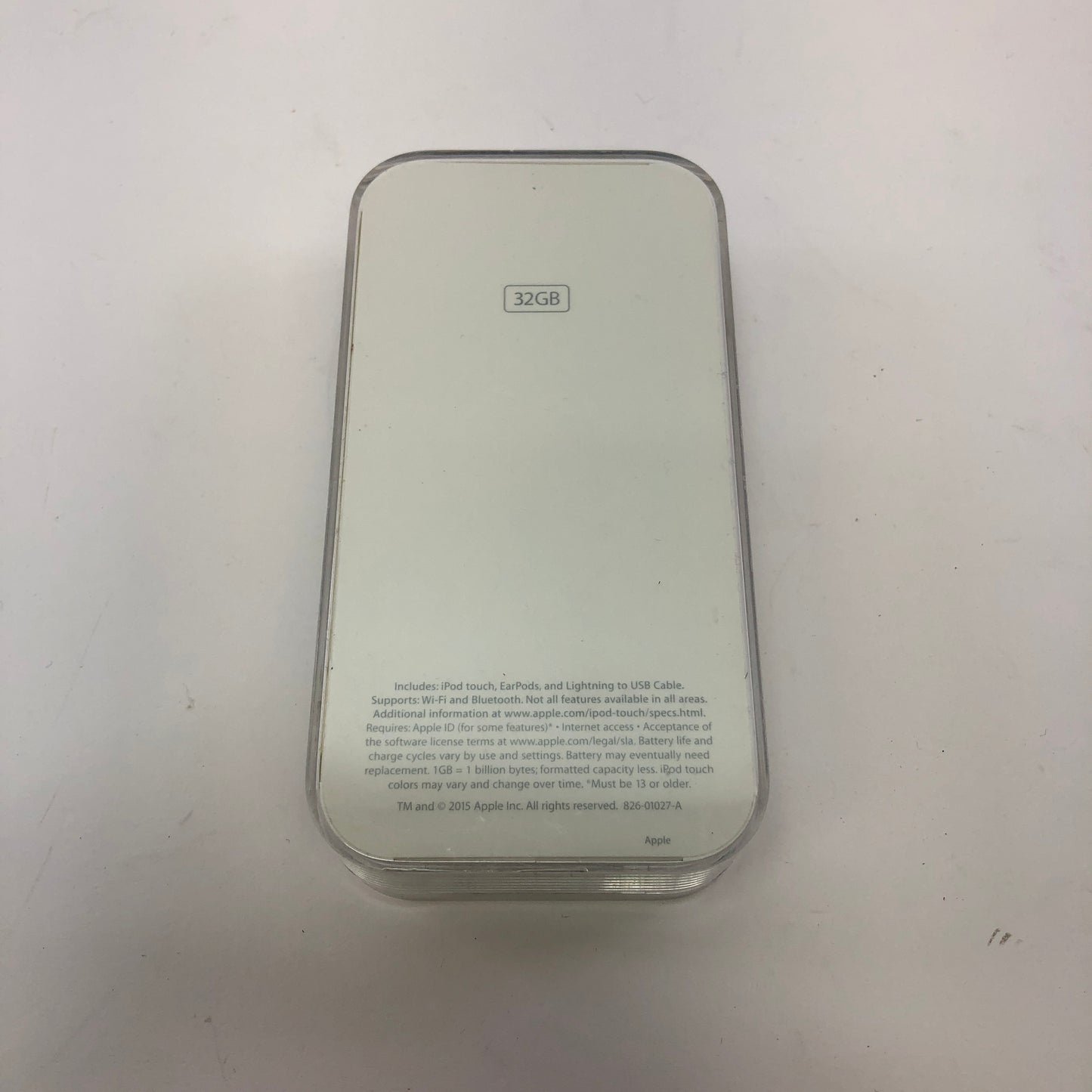 Apple iPod Touch 6th Gen 32GB Space Gray MKJ02LL/A With Box and EarPods