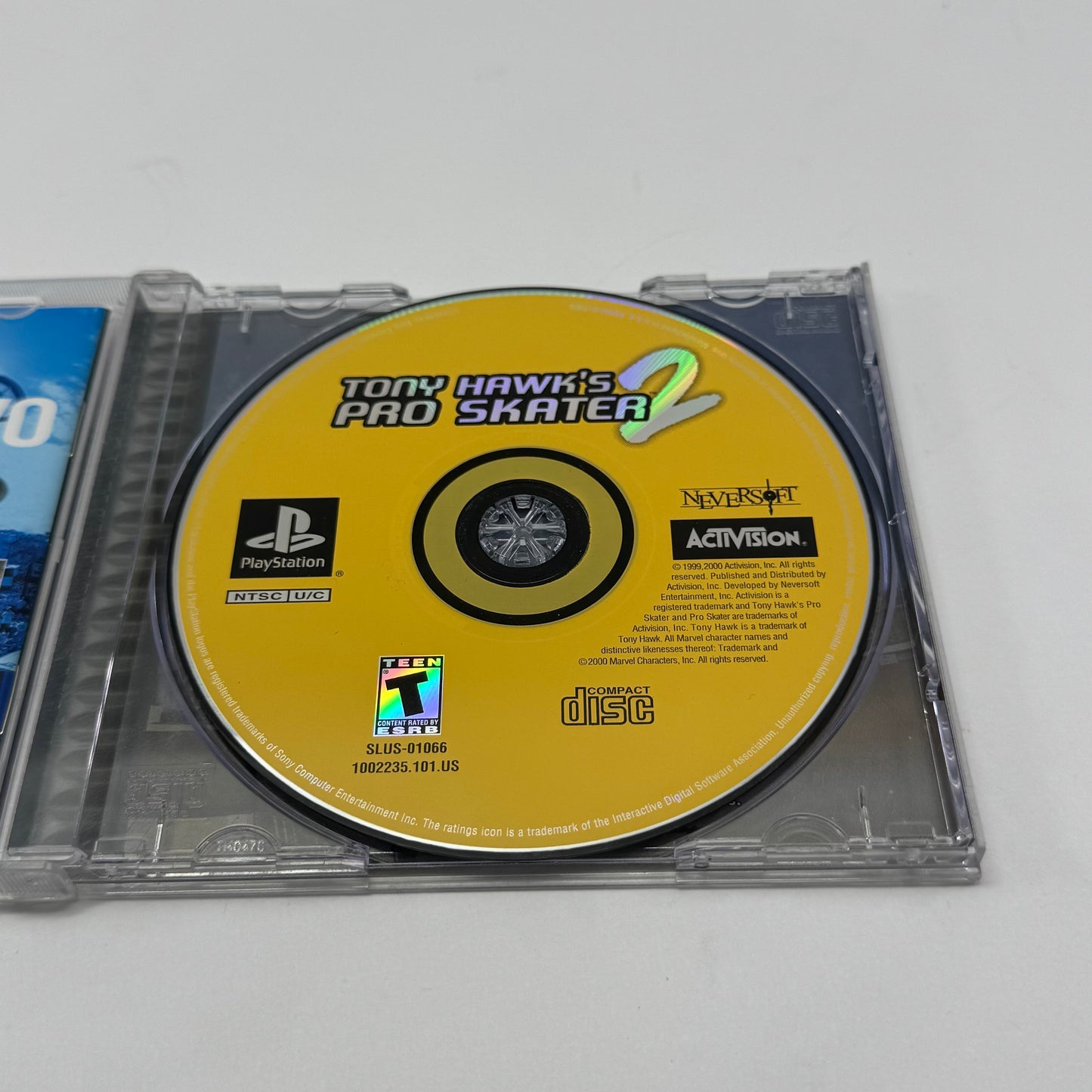 Tony Hawk Pro Skater 2 (Sony PlayStation 1 PS1, 2000)