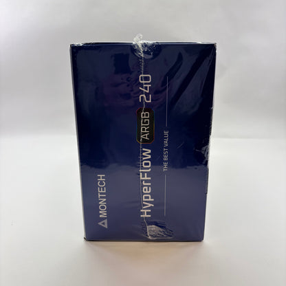 New Montech Hyperflow ARGB 240 Liquid Cooler 4710562740820
