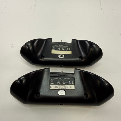 Lot of 2 Microsoft Xbox 360 Chatpad Black X852479-001
