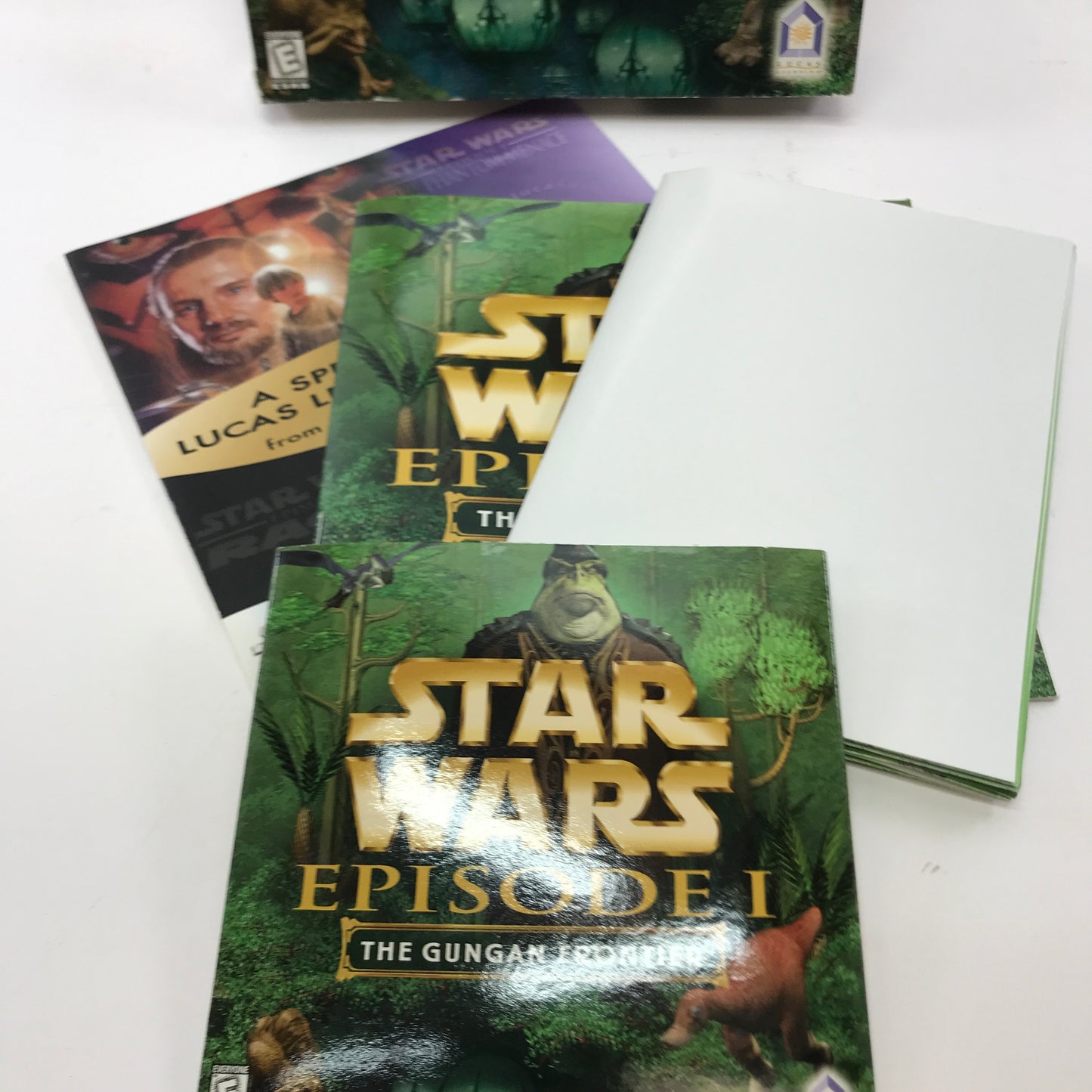 Star Wars Episode I: The Gungan Frontier (PC, 1999) w Poster and Manual CIB