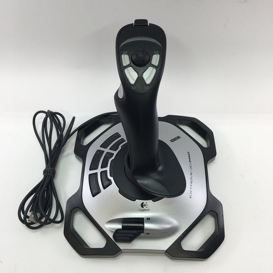 Logitech Extreme 3D Pro USB Joystick J-UK17 Tested and Working