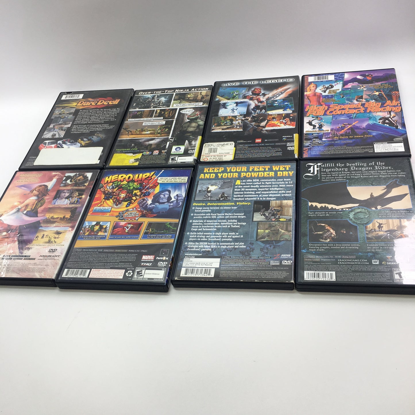 Lot of 79 Sony PlayStation 2 PS2 Games [Call of Duty, Kingdom Hearts and More]