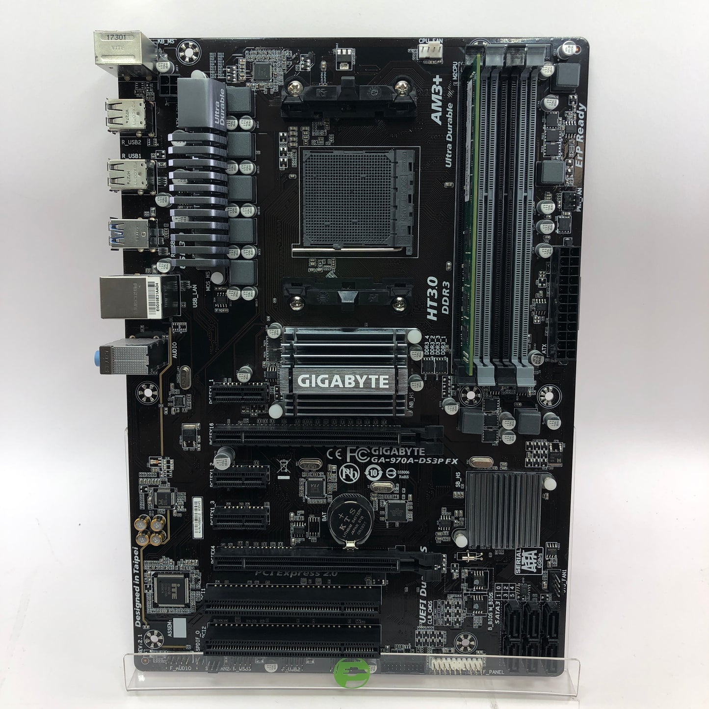 Gigabyte GA-970A-DS3P FX AM3+ ATX Motherboard w 8GB DDR3 RAM
