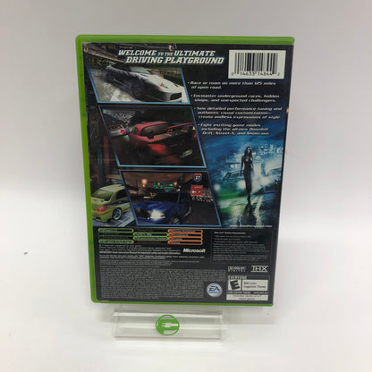 Need for Speed Underground 2 (Microsoft Xbox, 2004) Complete In Box w Manual CIB