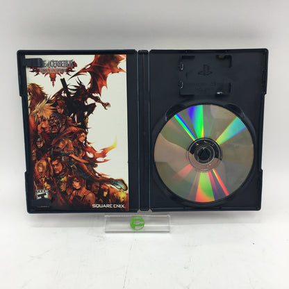 Final Fantasy VII Dirge of Cerberus (Sony PlayStation 2 PS2, 2006) CIB Tested