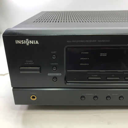 Insignia NS-R2000 AM/FM Stereo Receiver