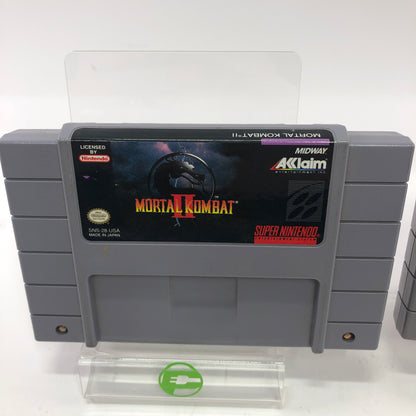 Mortal Kombat II and Mortal Kombat 3, Nintendo NES Games, Cartridge Only