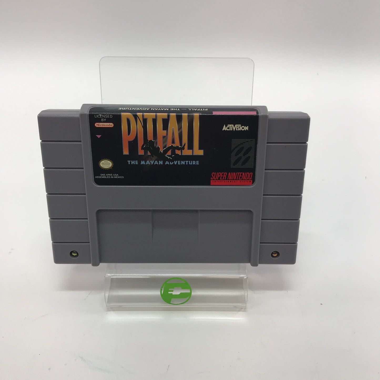 Pitfall The Mayan Adventure (Super Nintendo SNES, 1994) Tested Works