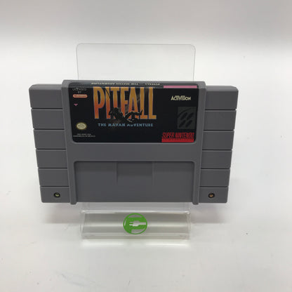 Pitfall The Mayan Adventure (Super Nintendo SNES, 1994) Tested Works