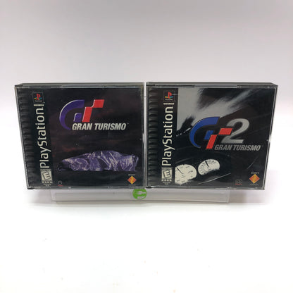 Gran Turismo and Gran Turismo 2 Sony PlayStation 1 PS1 Games READ