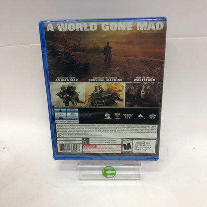 New Mad Max (Sony PlayStation 4 PS4, 2015) Factory Sealed