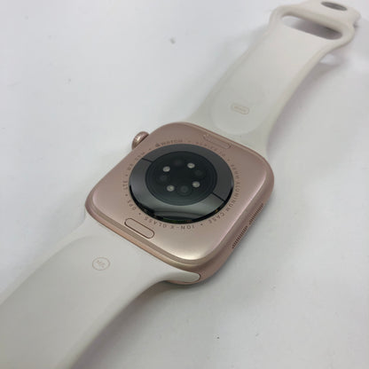 Unlocked Apple Watch Series 10 46MM Rose Gold Aluminum Starlight Sport Band
