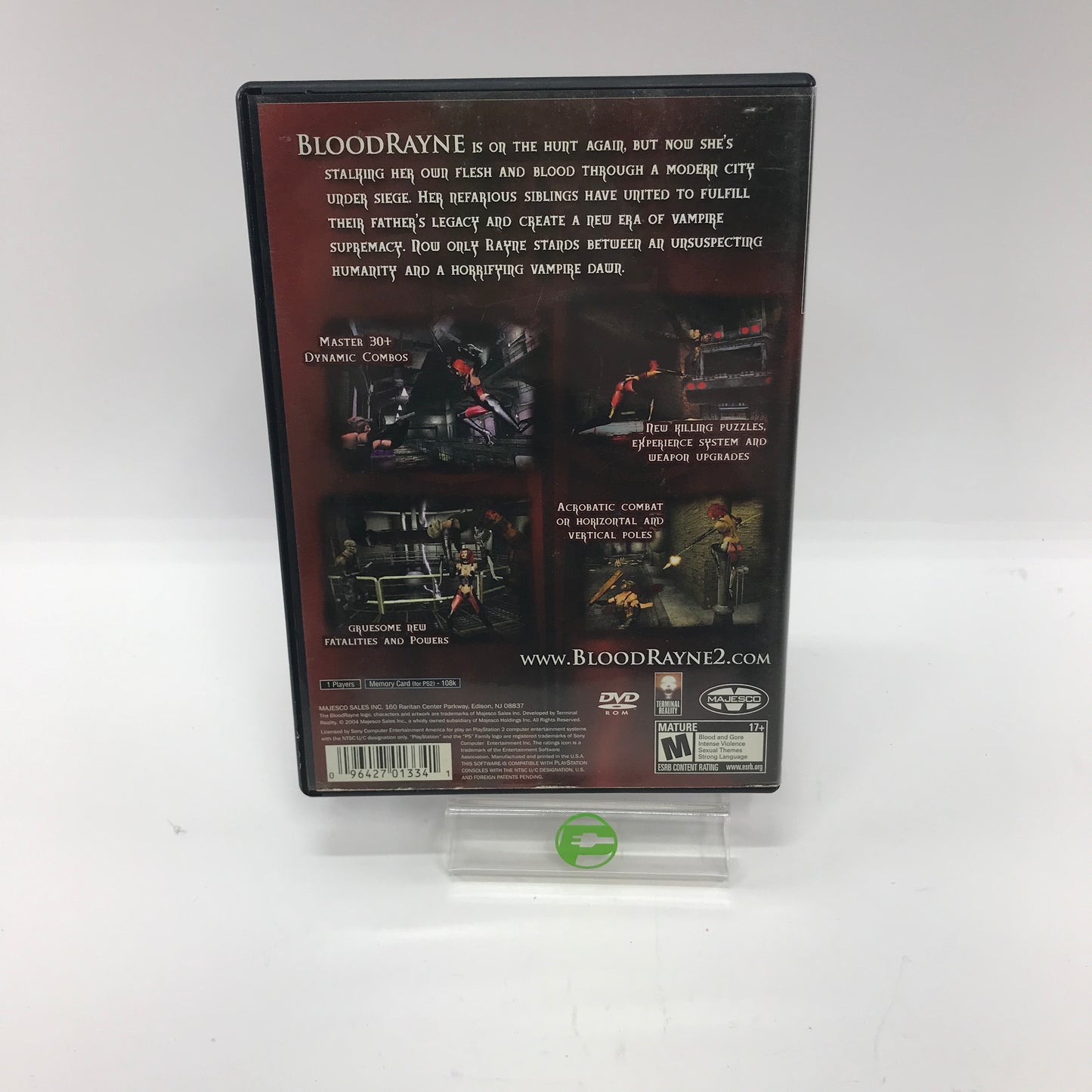 Bloodrayne 2 (Sony PlayStation 2 PS2, 2004) Complete in Box w Manual CIB
