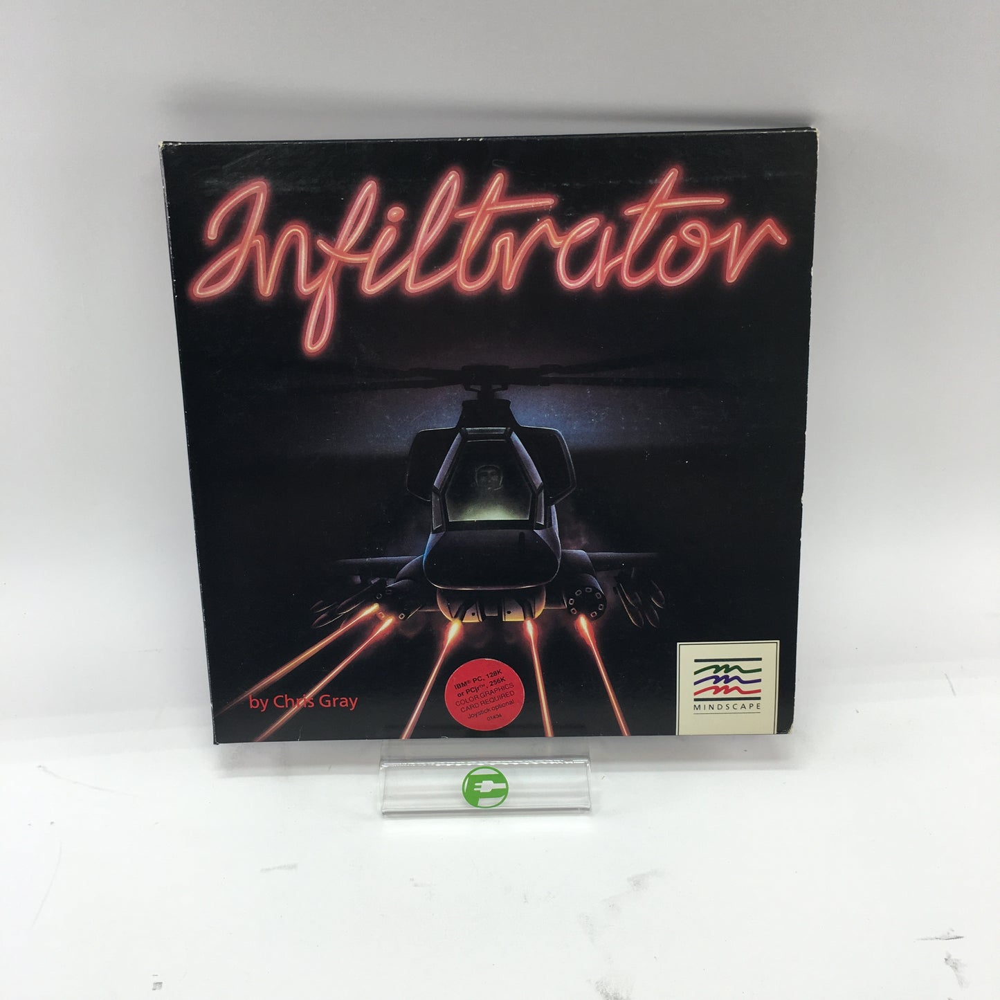 Infiltrator (PC, 1986) Complete in Original Box w/ Manual, Good Condition, CIB