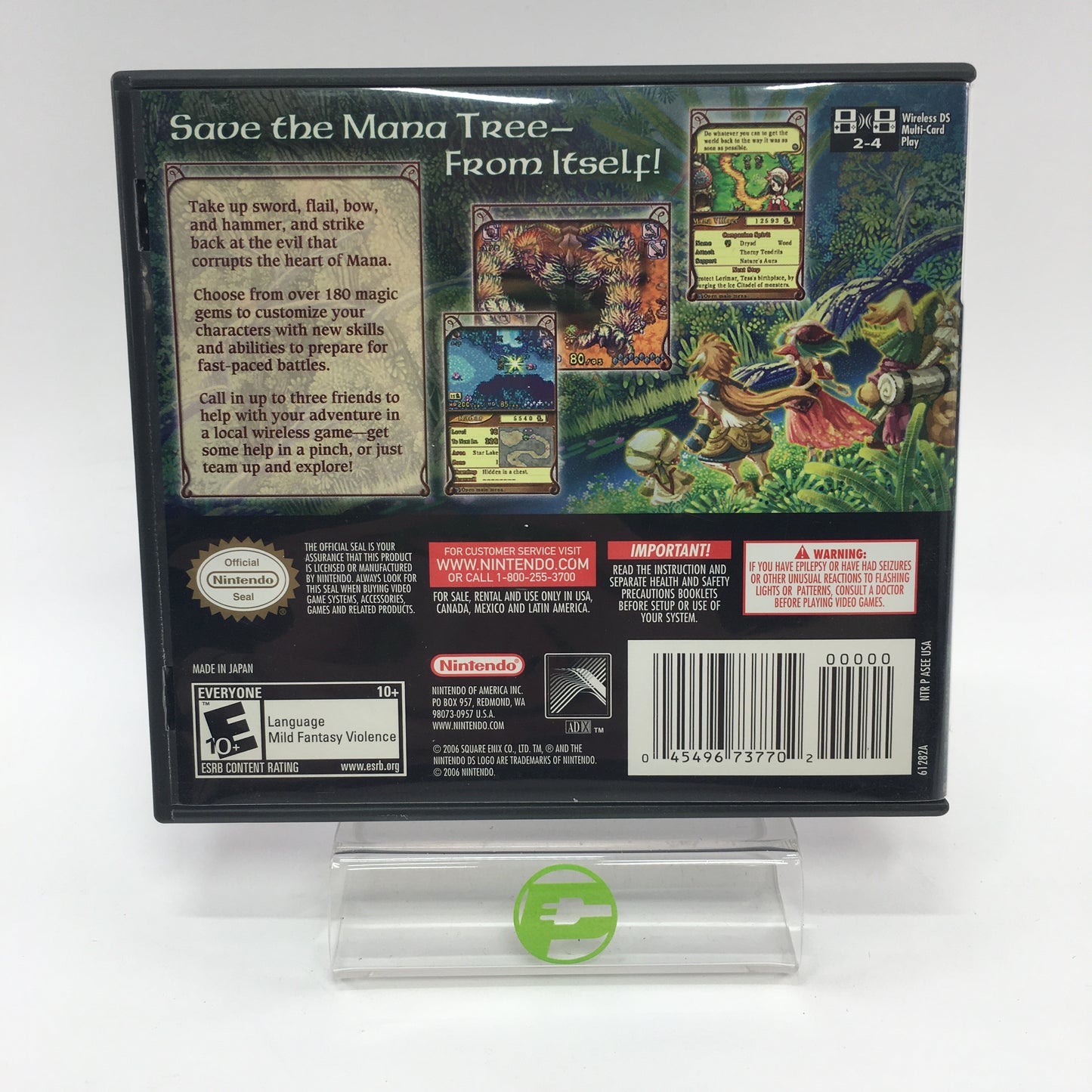 Children of Mana (Nintendo DS, 2006) CIB Tested and Working