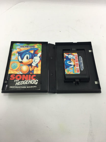 Sonic the Hedgehog (Sega Genesis, 1991) Complete in Box, Tested, Fully Working