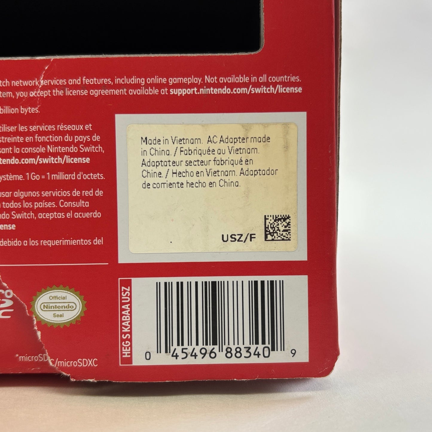 Nintendo Switch OLED Video Game Console HEG-001 Black