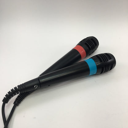 2 Sony Singstar Mics for PlayStation 2 PS2, PlayStation 3 PS3 No Dongle