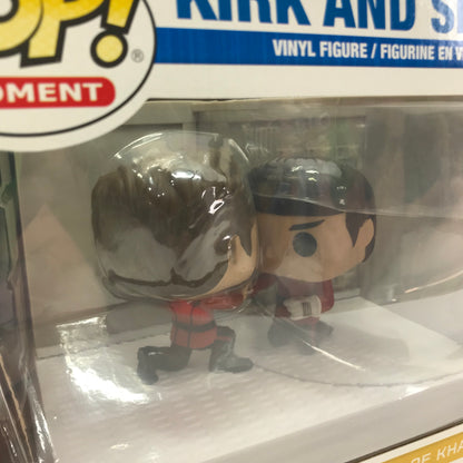 New Funko Pop Moment Star Trek (The Wrath Of Khan) Kirk And Spock #1197 Sealed