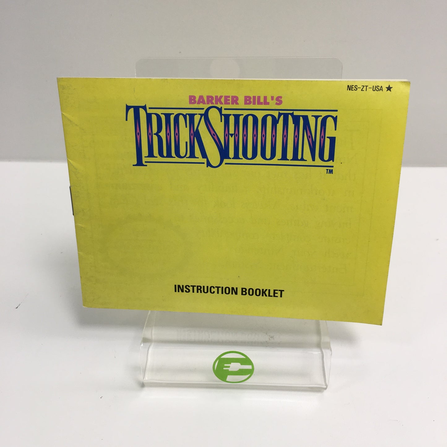Trick Shooting (Nintendo NES, 1990) Tested Works