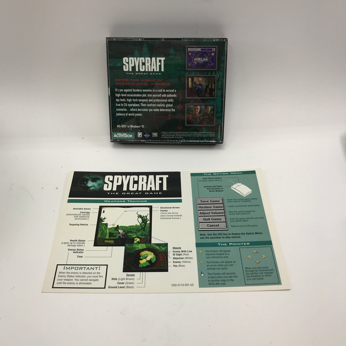 Spycraft: The Great Game (PC, NaN) Complete in Original Box, CIB