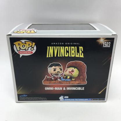New Funko Omni-man & Invincible Vinyl Figure 1503 in Original Box