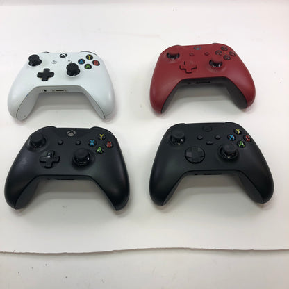 Used Lot of 4 Microsoft Xbox One Wireless Controllers Tested and Working