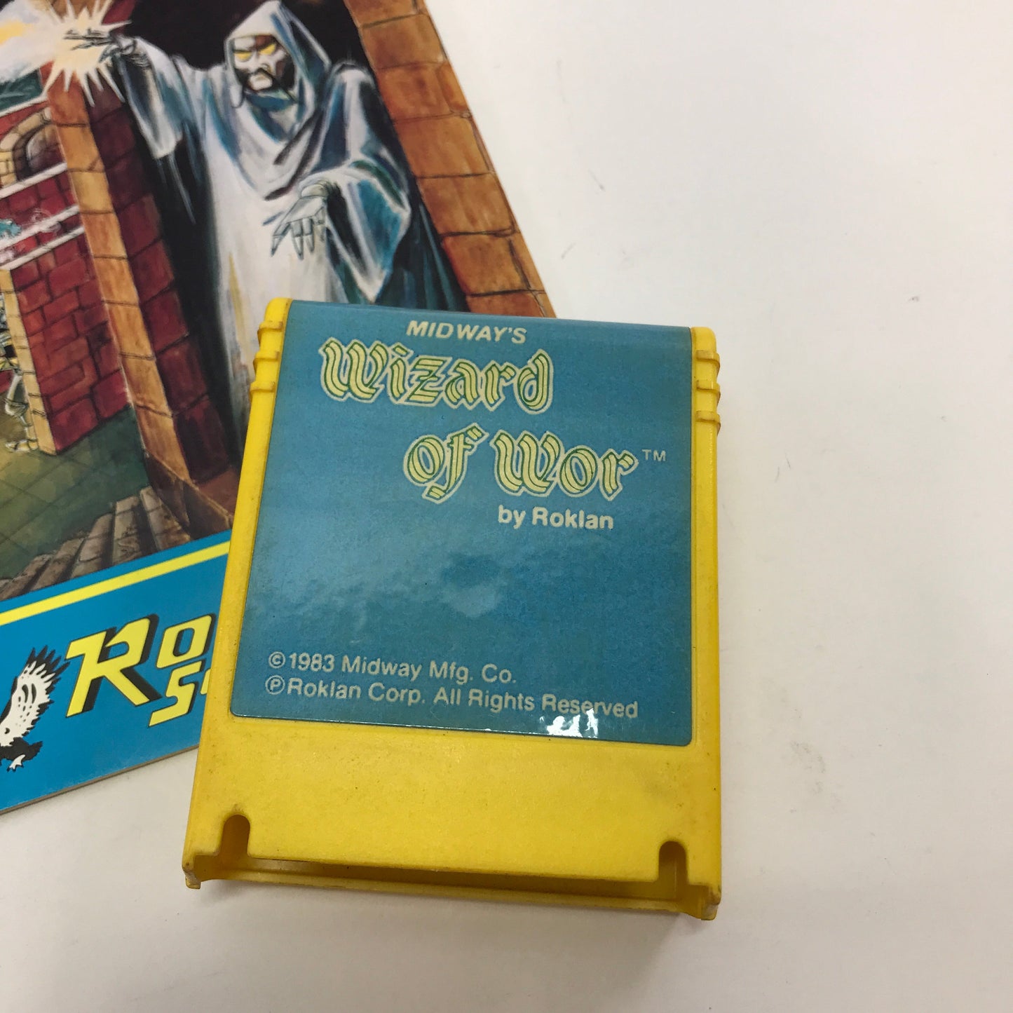 Wizard of Wor (Atari 400, 1980) Manual and Cartridge Only