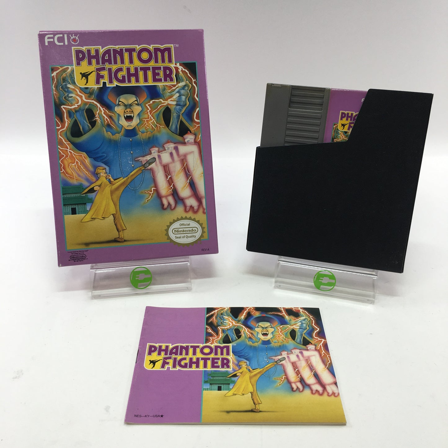 Phantom Fighter (Nintendo NES, 1985) Tested Works