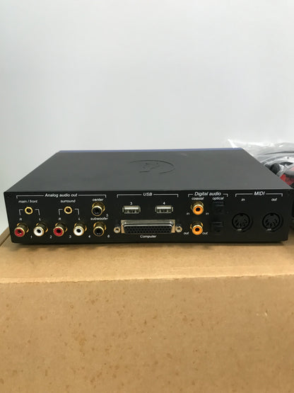 Hercules Game Theater XP Decoder Sound Card 7.1 For DVD Games Music MP3 - Used