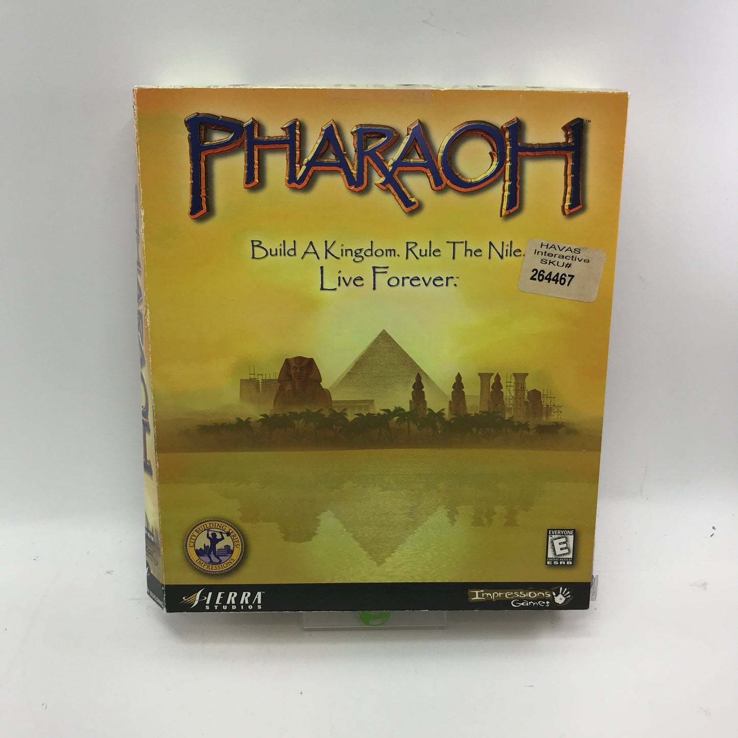 Pharaoh (PC, 1999) Complete in Original Big Box w/ Inserts, CIB