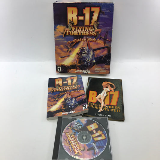 B-17 Flying Fortress: The Mighty 8th (PC, 2000) Complete in Original Big Box CIB