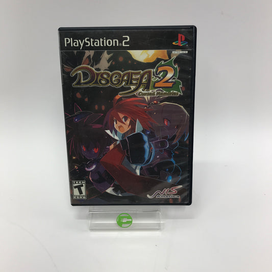 Disgaea 2 Cursed Memories (Sony PlayStation 2 PS2, 2006) CIB w Registration Card