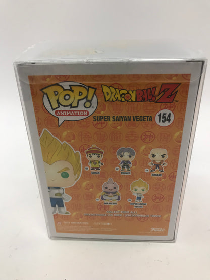 New Funko Pop Super Saiyan Vegeta Gold Dragon Ball Z #154 San Diego 2018