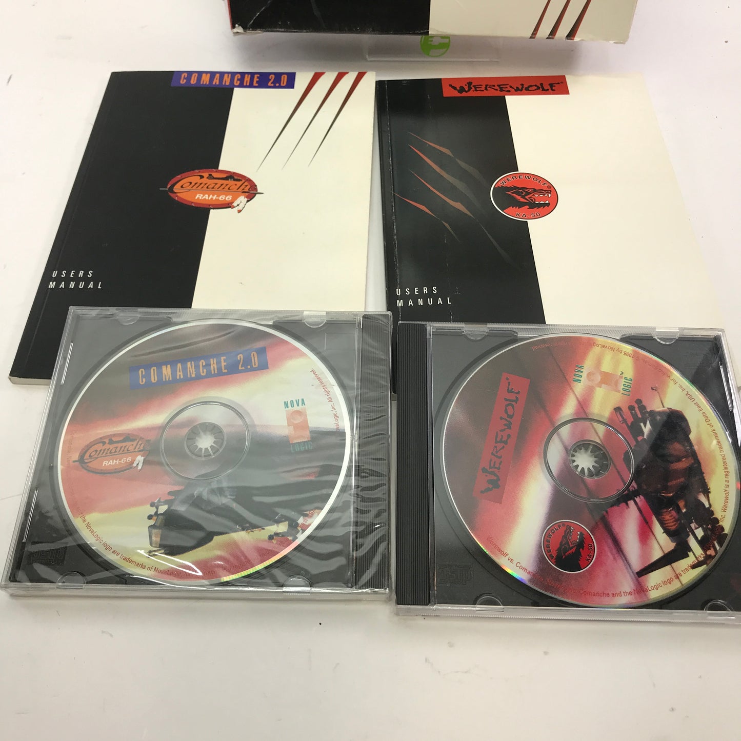 Werewolf Vs. Comanche (PC, 1994) Complete in Box CIB w One Sealed Disc