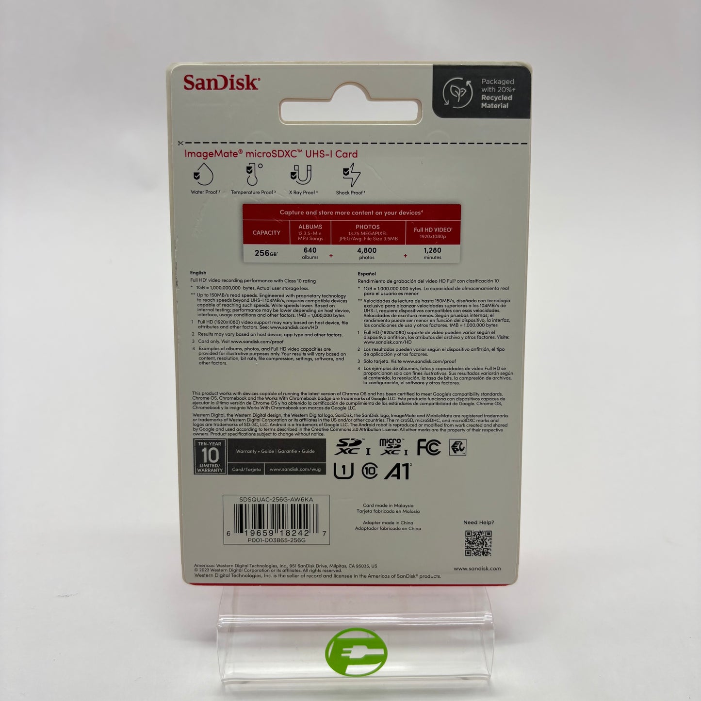 New Sandisk Image mate MicroSDXC Micro SD