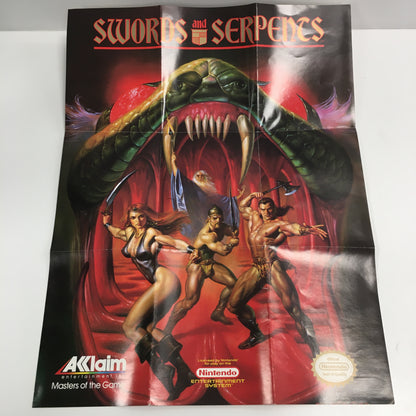 Swords and Serpents (Nintendo NES, 1990) Tested Works
