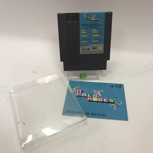 Palamedes (Nintendo NES, 1990) Cartridge and Manual Only w/ Protective Plastic