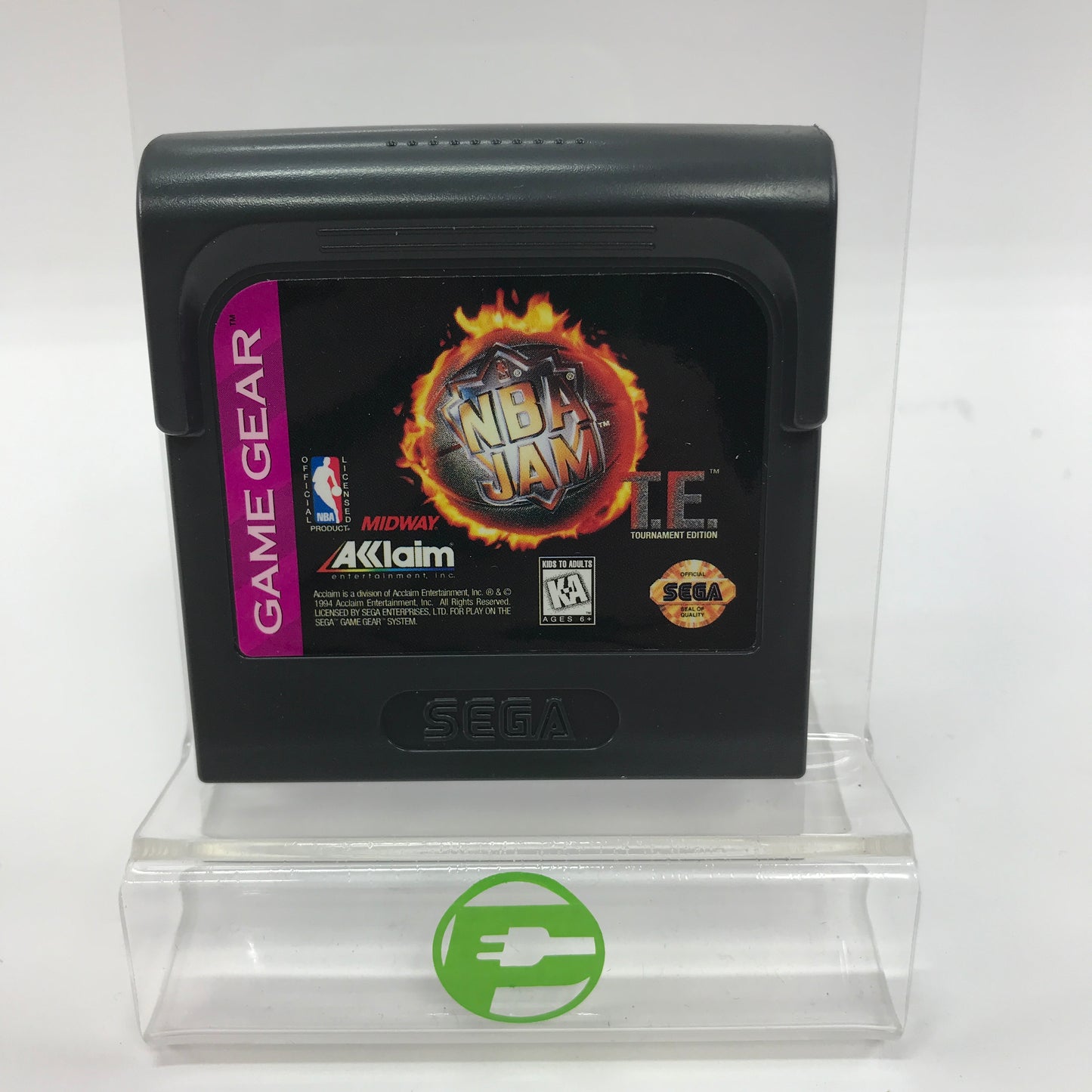 NBA Jam Tournament Edition (Sega Game Gear, 1995) Complete in Box CIB
