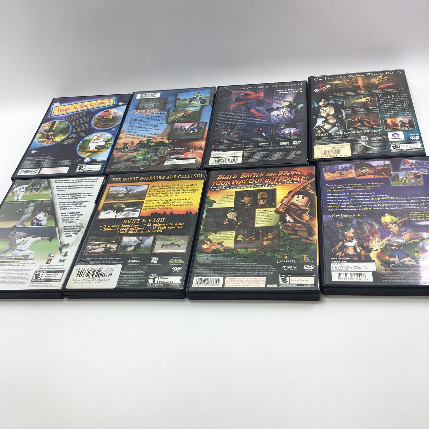 Lot of 79 Sony PlayStation 2 PS2 Games [Call of Duty, Kingdom Hearts and More]