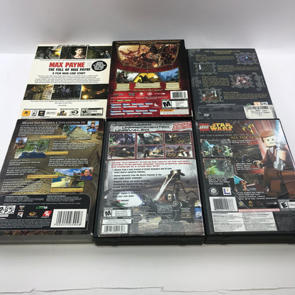 Lot of 50 PC Games [Age of Empires III, Max Payne 2, Agatha Christie and More]